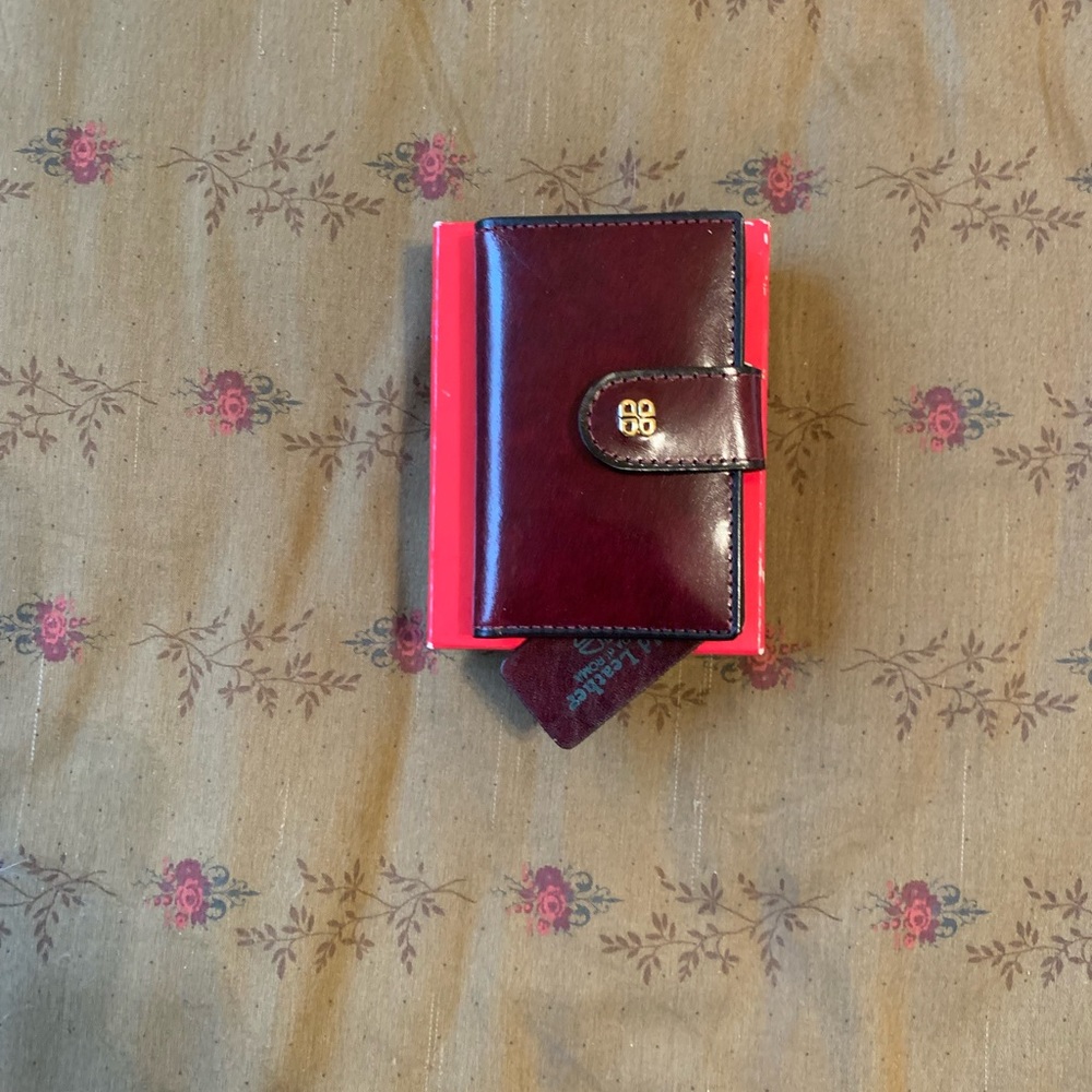 Bosca key ring wallet new